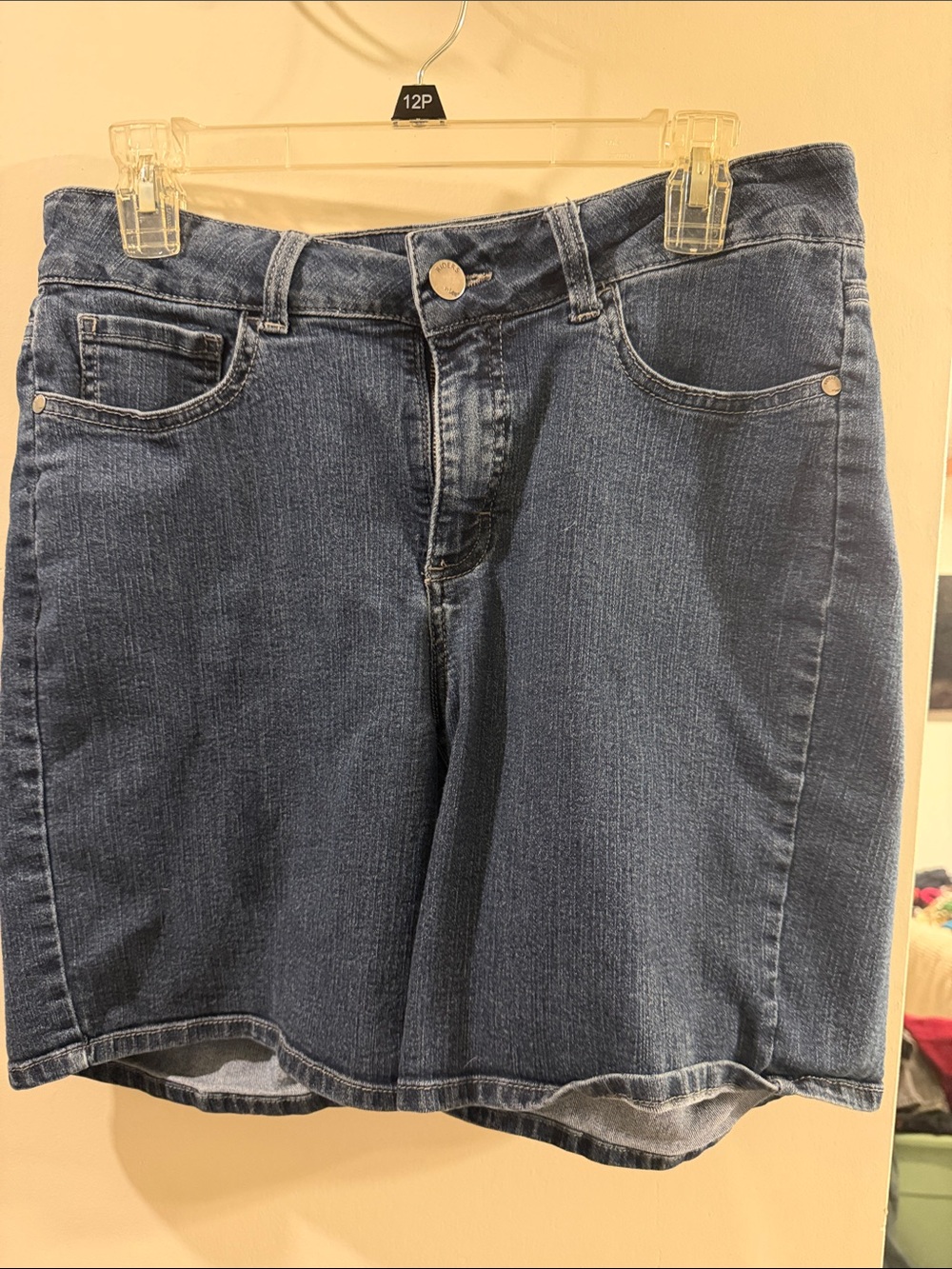 Riders by Lee Women's Mid-Rise Denim Bermuda Shorts -